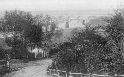 View of the Ribble Valey from Avenham Colonade